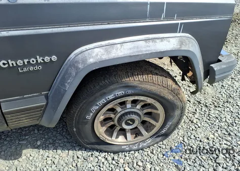 1989 Jeep Cherokee Laredo из США, поврежденный, VIN 1J4FJ58L6KL544842